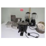 Nu Blend Blendars - Fryer & Stainless Pans