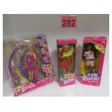 Vtg Barbies & Color Stylin Hair