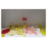 Vtg Doll House Furniture Sets