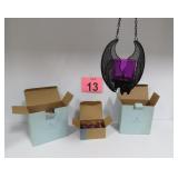 Partylite Bat Votive Holders & Candles
