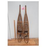Nice Vtg Snowshoes - 57' Long