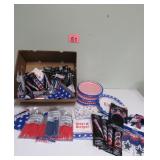 4th Of July Party Supplies - Full Box