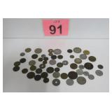 1940's-50's Foreign Coins