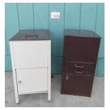 Pair Of Metal Storage Cabinets w/ Keys