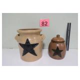 Rustic Stoneware Crocks 8' & 10' Tall