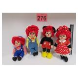 Marie Osmond Raggedy Ann / Disney Dolls