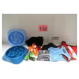 Dog Lot - Dishes, Harness sz M & More