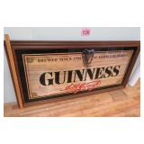 Nice Guinness Beer Bar Mirror 34' x 66'