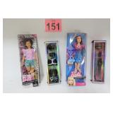 2 New Fashion Barbies & Fashion Outfits