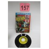 1974 Marvel 'The Man-Thing' Book & Record Set