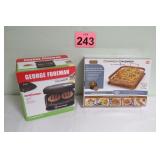 George Forman 2 Serving Grill & Crisper