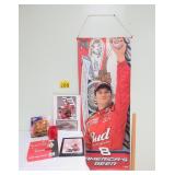 Dale Earnhardt Jr Banner, Die Cast Car & More