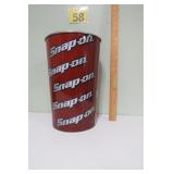 Snap-On Tools Metal Trash Can 15' Tall