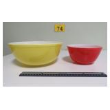 Vintage Pyrex Bowls 404 & 402