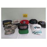 Group Of Collector Racing Hats
