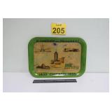 1933 Chicago Souvenir Metal Tray 12x15'