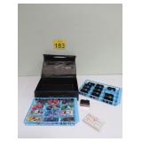 NASCAR Die Cast Race Cars & Case Set