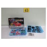 1990's NASCAR Racing Hot Wheels Set w/ Case