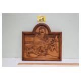 Nice Carved Wood Dale Earnhardt 3D Scene 20'X20'