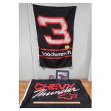 Chevy & Earnhardt Flags - Plaques