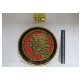 Iroquois Indian Head Beer 13' Metal Tray
