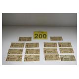 Lyons NY Ohmann Theater Vtg Tickets