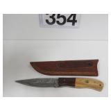 New 8' Damascus Steel w/ Sheath