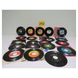 Vtg Albums  45's w/ Rolling Stones, Beatles & More