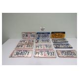 Collection Of License Plates
