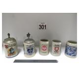 Beer Mug Lot - 2 West Germany