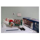 Vtg Animated Sleeping Santa - Works