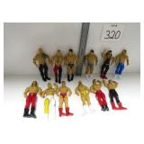 Wrestling Figures - 12 Total