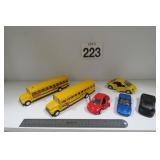 Die Cast Buses & Cars