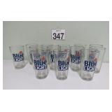 13 Labatt Blue Beer Glasses