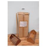 Wood Bench / Chair -Missing Screws & Tool Boxes