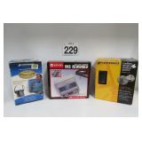 VHS Rewinder & Phone Headsets