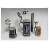 West German Beer Steins