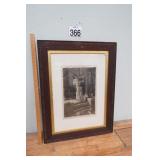 1897 Framed Poynter's 'Idle Fears - Signed Print