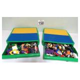 Lego 15' x 15' Base / Storage Drawers & Content