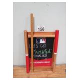 Budweiser MLB Advertising Board