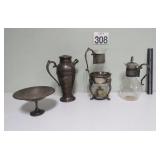 Silver Plate Pitcher & Coffee Warmer