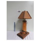 25' Wood Lighthouse Lamp