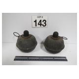 Pair Of 5' Smudge Pots / Torches