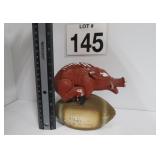 Vtg Arkansas Razorbacks Chalkware