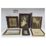 Vintage Group Of Small Wall Hangings / Artwork