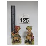Vtg Napco Boy & Girl  Porcelain  Figures