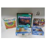Puzzle Lot w/ 300+ Pcs