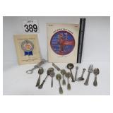 Vtg Flatware - Silver plate - Vtg Beer Tray Info.