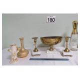 3pc Marble Base Set - Beam's Bottle & More