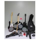Guitar Hero Drums & Guitars